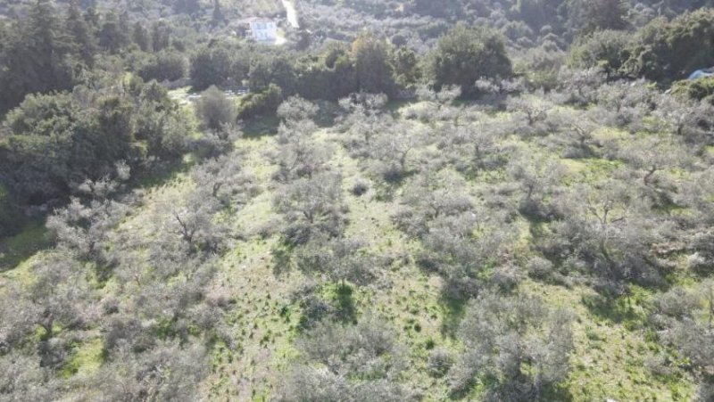 Almyrida Kreta, Almyrida: Grundstück mit einem Meer- und Bergblick zum Verkauf in Almyrida Grundstück kaufen